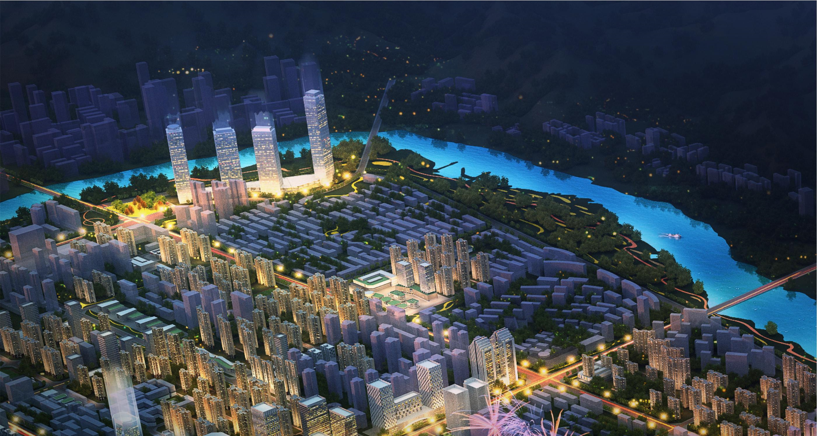 甘肃省兰州市城关区雁滩片区城市设计
