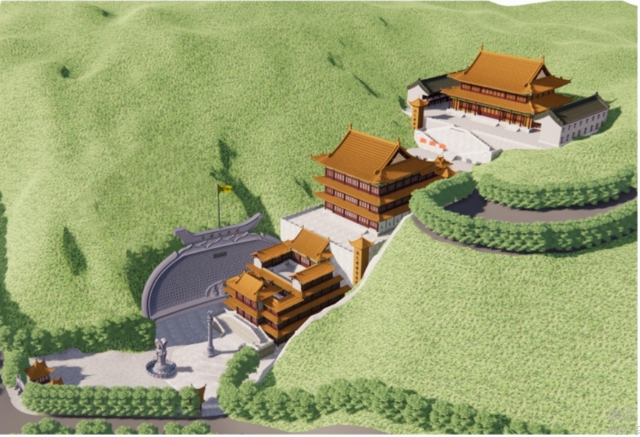 温岭金山福慧寺观音文化公园总体规划