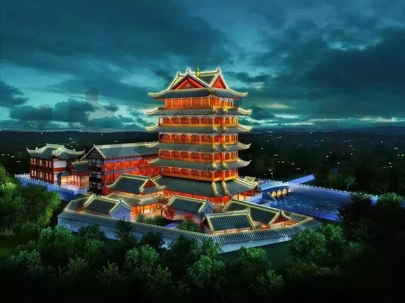 寺院用地面积狭小，看德鲁安如何满足寺院的功能需求，重庆市云溪寺总体规划