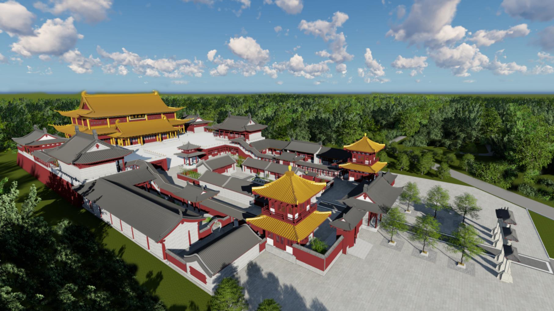 北京达园寺总体规划