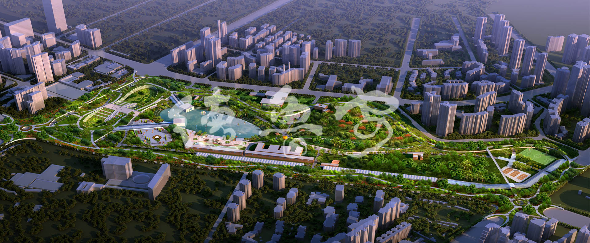 深圳市香蜜公园设计